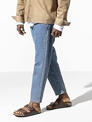 Birkenstock Men's Mules Sandals, Dark Brown, 8 Narrow