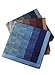 La Closure Men's 100 Cotton Handkerchiefs 6 Pack