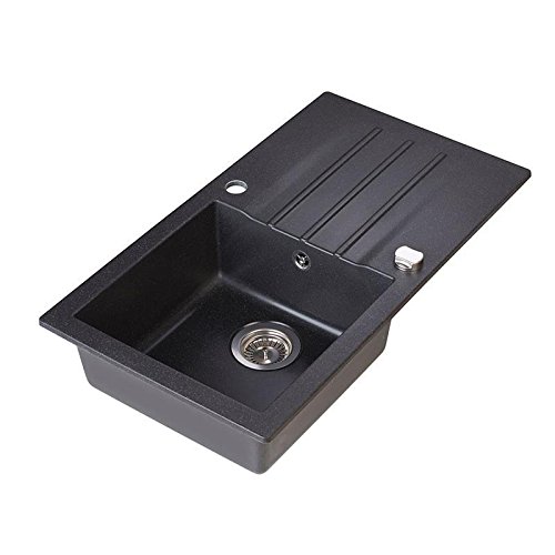 Einbau-Granitsple-MOJITO-40-fr-50er-U-Schrank-Kchensple-Splbecken