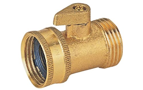 Mintcraft GB9111A3L Brass Garden Hose Shut Off