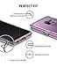 Ringke Fusion Compatible with Galaxy S9 Case Ergonomic Transparent (Drop Defense) PC Back Drop Protection Shock Absorption Cover for Galaxy S 9 (2018) - Clear