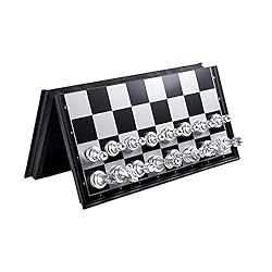 Mini Magnetic Chess Board Game with Gold and Silver