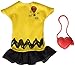 Barbie Clothes: A Peanuts Charlie Brown Dress Doll & 2 Accessories