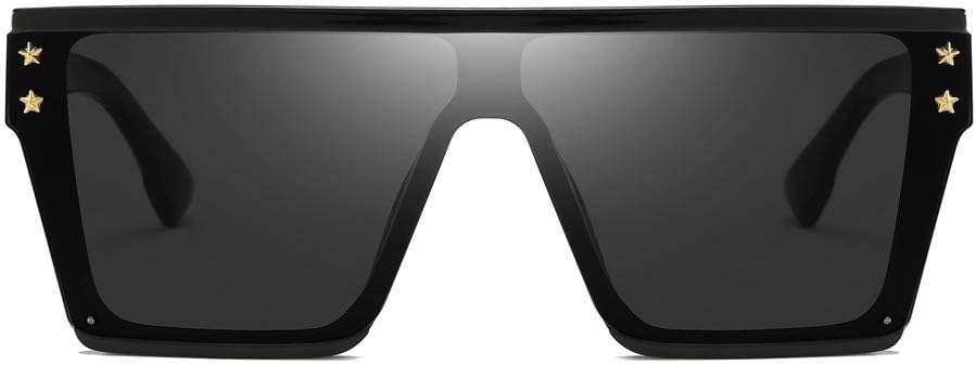 Mens Designer Sunglasses Uv Protection Police Black,Classic Polarized Sunglasses Category 4 UV400 Protection Lenses AL-MG Frame For Men Womens