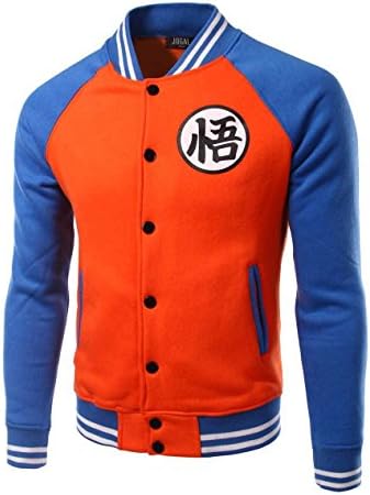Aove Dragon ball Z Son Goku Clothing Constract Color Jacket