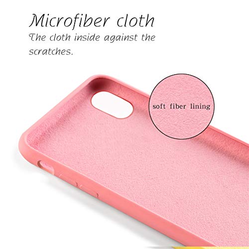 image for Yajuhoy iPhone X Case 2017(ONLY),Liquid Silicone Gel Rubber Slim Fit S