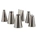 Ateco 787 - 6 Piece Decorating Tube Set, Includes Stainless Steel Tips: 804, 808, 827, 864, 846, 898 primary