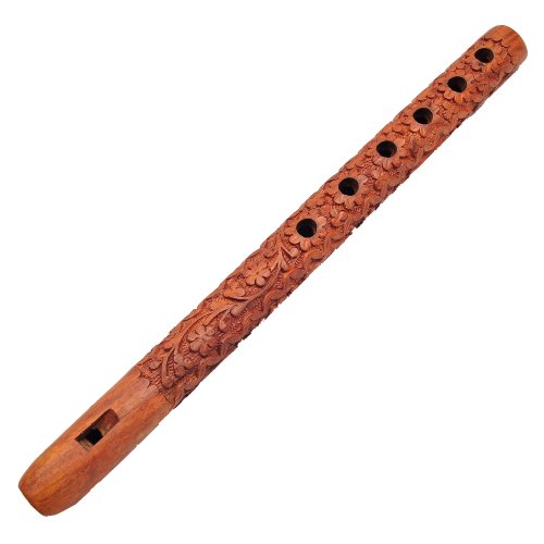 Indian Flute in Wood Fipple Style for Hobbyists Inde Bansurî (flute