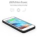 ThinCharge - World's Thinnest iPhone 6 /6S Battery Case - Ultra Slim High-Capacity 2,600mAh Battery - iPhone Portable Charging Case Protective Cover for iPhone 6 /6S (4.7 inch) [Black]
