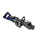 Happybuy Rebar Bender 5/8 inch 16mm Portable Hand Held Rebar Steel Bender 800W Electrical Hydraulic Rebar Bender for Bending Steel Rope