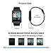 Mgaolo Smart Watch Fitness Tracker,Activity Tracker Smartwatch with Change Brightness Screen,IP68 Swimming Waterproof Fit Watch Wristband with Heart Rate Sleep Monitor for Android & iPhone (Black)