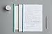 Plastic File Folder Sliding Bar Report Covers (with Clear U-Type Sliding Bar), Transparent Resume Presentation File Folders Organizer Binder for A4 Size Paper, 5 Color 20 Pieces
