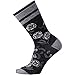 Smartwool Women's Rosey Posey Crew Charcoal Heather Socks LG (Women's Shoe 10-12.5)