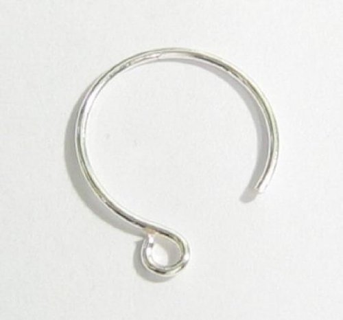 10 pcs .925 Sterling Silver Ear Wire Earwires Hoop French Hook Earring Connector/Findings/Bright