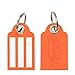 TravelHY Keychain Luggage Tags Extra Wide Lines Ultra Durable PVC Pack of 8