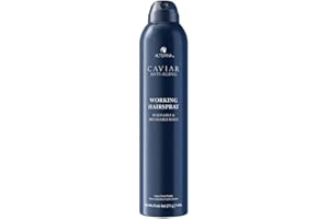 Alterna Caviar Anti-Aging Professional Styling Working Hair Spray | Ultra-dry, Brushable | Helps Control Frizz & Adds Shine | Sulfate Free