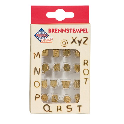 NEU Brennstempel Set Buchstaben, M-Z [Haushaltswaren]