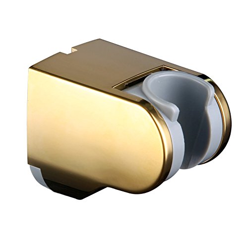 Skybath Gold Adjustable Shower Head Holder Bracket Wall Mounted for Hand Showerhead and Bidet Sprayer