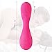 Utimi Silicone Vibrator Vibrating 7-Frequency Breast Vulva and Clitoris Massager with Brusher Head