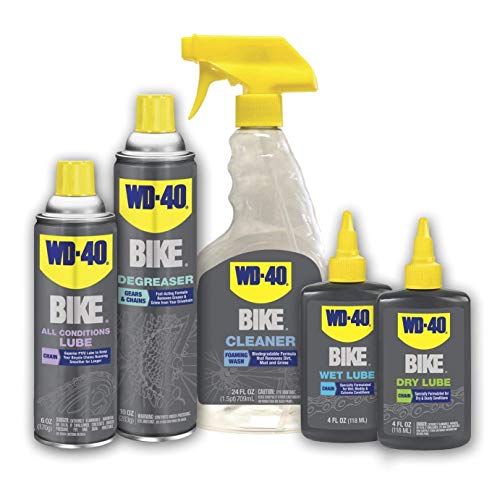 WD-40 Bike Chain Lube, Bike Wash, Chain Cleaner & Degreaser, Dry Lube, Wet Lube (5 Pack) - Thumbnail 3