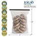 ADRM Good Stuff (2) Extra Extra Large Gallon Size Reusable Silicone food storage bags BPA & Plastic Free Food Preservation Sous Vide (2 Pack)