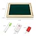 yoptote Wooden Magnetic Easel Drawing Board Games jigsaw Puzzles Double Sided Educational Toys for Kids Toddlers Girls Boys 3 4 5 6 Years Old