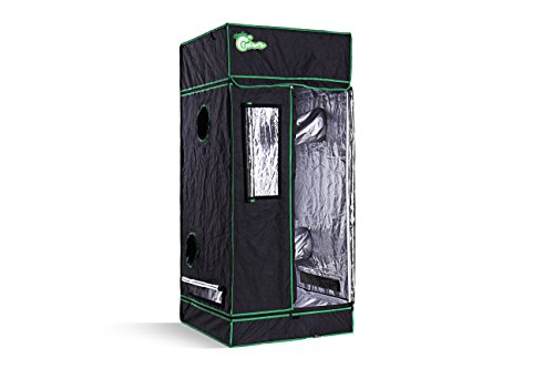 Hydro Crunch Hydroponic Grow Tent, 24" x 24" x 60"
