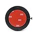 iSaddle 86mm Adhesive Mounting Disk - Car Dashboard for 3M Dash Cam GPS Adhesive Console Disc/Suction Cup Base Fit Garmin Tomtom Smartphone Dashboard Permanent Mount Holder Disc