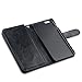 iPhone 6 Plus Case, iPhone 6S Plus Wallet Case, UrbanDrama Glitter Shiny Faux Leather Magnetic Closure Credit Card Slot Cash Holder Protective Case for iPhone 6 Plus, 5.5 Inch, Blue Black