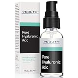 YEOUTH Hyaluronic Acid Serum for Face - 100% Pure Medical Quality Clinical Strength Formula!. Holds 1,000 Times Its Own Weight in Water - Plumps and Hydrates - All Natural Moisturizer Serum