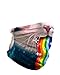 iHeartRaves Rainbow Kitty Neck Gaiter Mask Full Face Covering - Cool Breathable Lightweight Fabric Mouth Gator for Men & Women