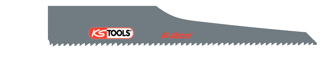 KS Tools 129.3742 Jig Saw Blade 24Tpi (5 Pieces)