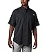 Columbia Women's PFG Tamiami II UPF 40 Short Sleeve Fishing Shirt, Black, Small