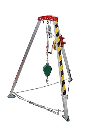 INTSUPERMAI Confined Space Tripod Kit Confined Space Rescue Tripod ...