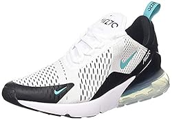 NIKE Men's Low-Top Sneaker, Multicolour Black White