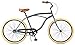 Retrospec Chatham Men’s Beach Cruiser, Matte Graphite & Beige, 26″/3-speedthumb 1