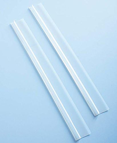 (Set/2) Clear Oven Seam Protectors To Eliminate Gaps Between Stove & Counter