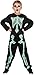 U LOOK UGLY TODAY Boys Halloween Costume X-Ray Skeleton for Kids Cosplay Dress Up Party Glow in The Dark