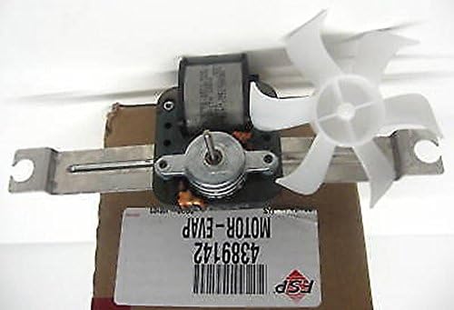 Refrigerators &amp; Freezers Parts WP4389142 Genuine Whirlpool Kenmore Refrigerator Evaporator Fan Motor AP6009327
