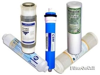 Aqua Safe Reverse Osmosis 50 GPD Membrane and 4 Filters