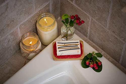 Aira Soap Saver - Soap Dish & Soap Holder Accessory - BPA Free Shower & Bath Soap Holder - Drains Water, Circulates Air, Extends Soap Life - Easy to Clean, Fits All Soap Dish Sets - Lavender