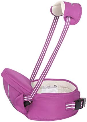 Back Carriers,Toddler Hip Seat Carrier 4 Carrying Positions Cozy & Soothing for Babies Adapted to Your Child's Growing (Color : Purple)
