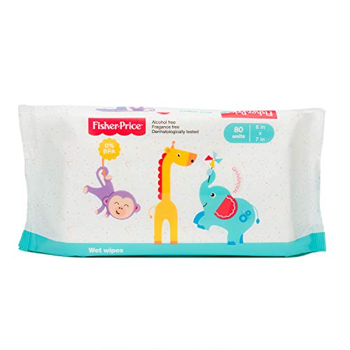 Fisher Price Baby Wipes Unscented, Hypoallergenic, Water Baby Diaper