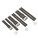 GadgetWraps Silicone Watch Band Strap With Quick Release Pins - Compatible With Pebble, Fossil, Skagen, Wristology - 14mm Dark Taupe