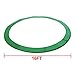 Exacme 16 Foot Trampoline Replacement Safety Pad Frame Spring Round Cover