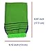 Beauty Skin Double-Sided Viscos Exfoliating Bath Towel Gloves 4pcs