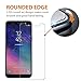 [2-Pack] Samsung Galaxy A6 Plus Tempered Glass Screen Protector, Zeking 0.33mm 2.5D Edge 9H Hardness [Anti Scratch][Anti-Fingerprint] Bubble Free, Lifetime Replacement Warranty