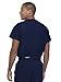 Landau Essentials Men's Vented Scrub Top Navy 2XL