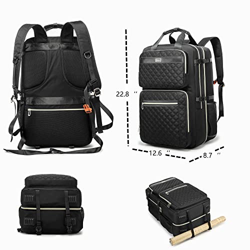 Rabjen Board Game Backpack, 2 Layer Extra Large Capacity Bag with