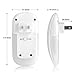 Sensky [2 Pack Plug in Night Light with Auto Dusk to Dawn Sensor, Brightness Adjustable, Dimmable Night Light for Bathroom, Kitchen, Hallway, Stairs, Garages (with Front Light and Back Light)